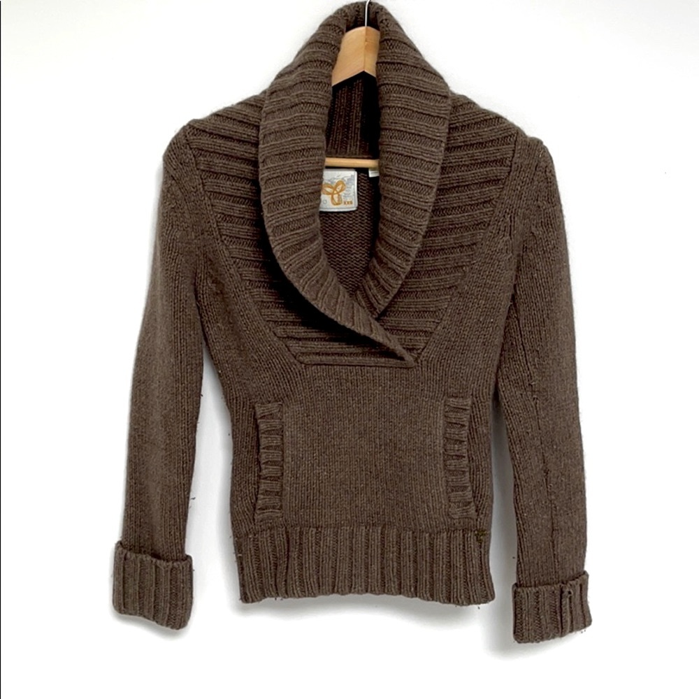 Aritzia Lambswool Tunic Sweater XXS
